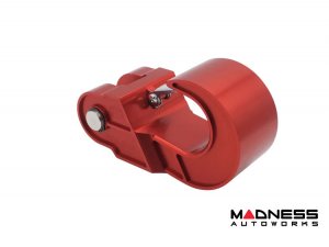 Ford Bronco Billet Recovery Hook - Royal Show Hook - Aluminum - Red